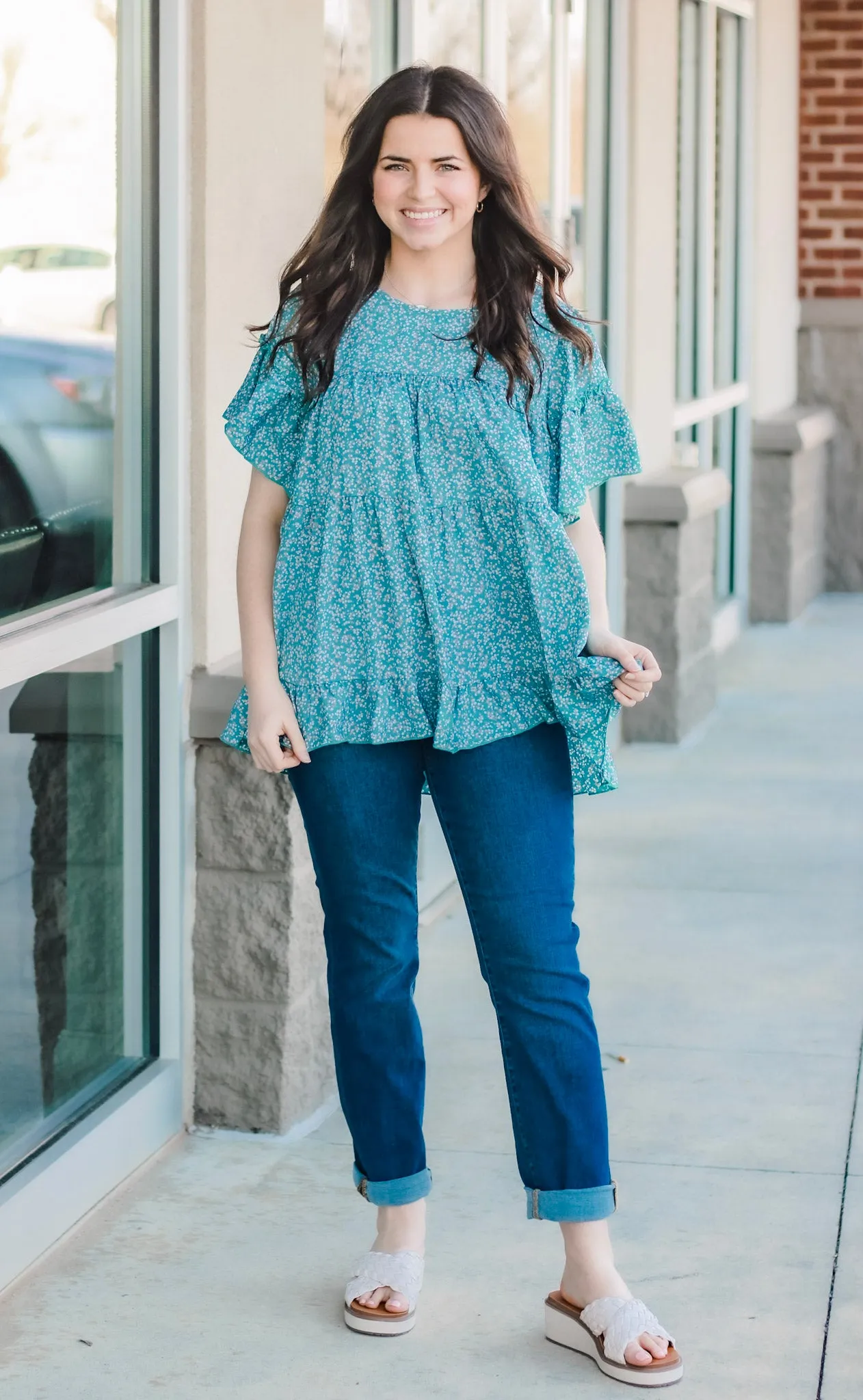 Time to Blossom Floral Blouse