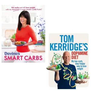 Tom Kerridge's Dopamine Diet (HB), Davinas Smart Carbs Davina McCall 2 Books Set