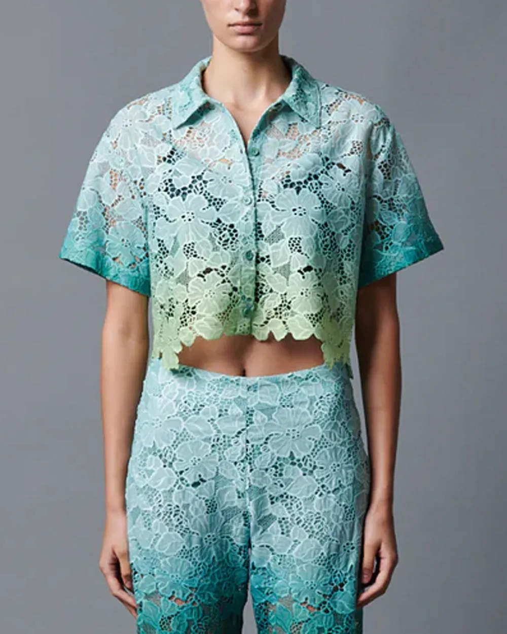 Trancas Ombre Lace Karma Camllia Top
