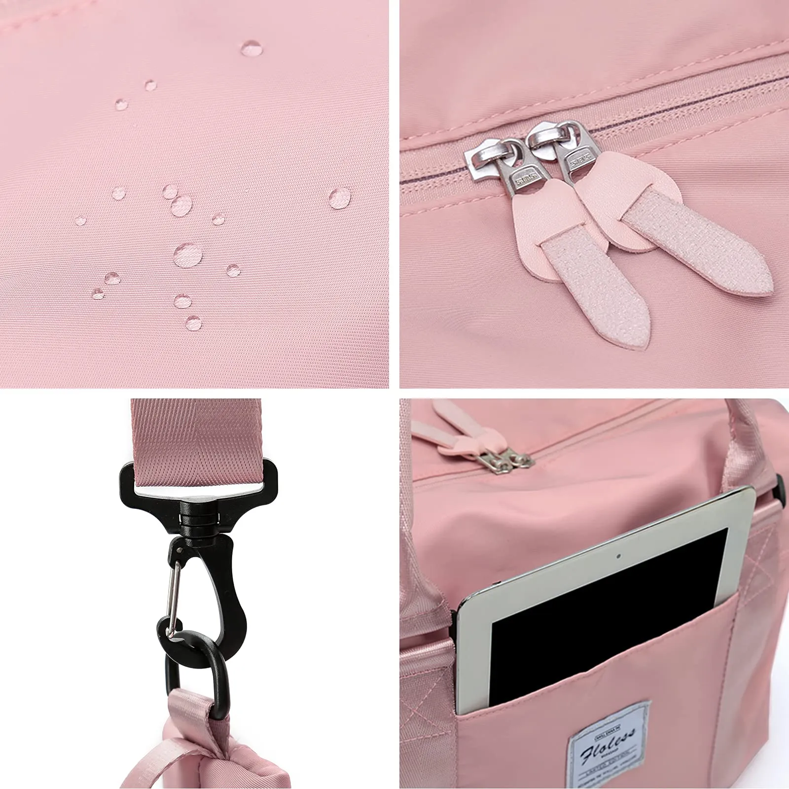 Travel Duffel Bag,Sports Tote Gym Bag,Shoulder Weekender Overnight Bag for Women U1