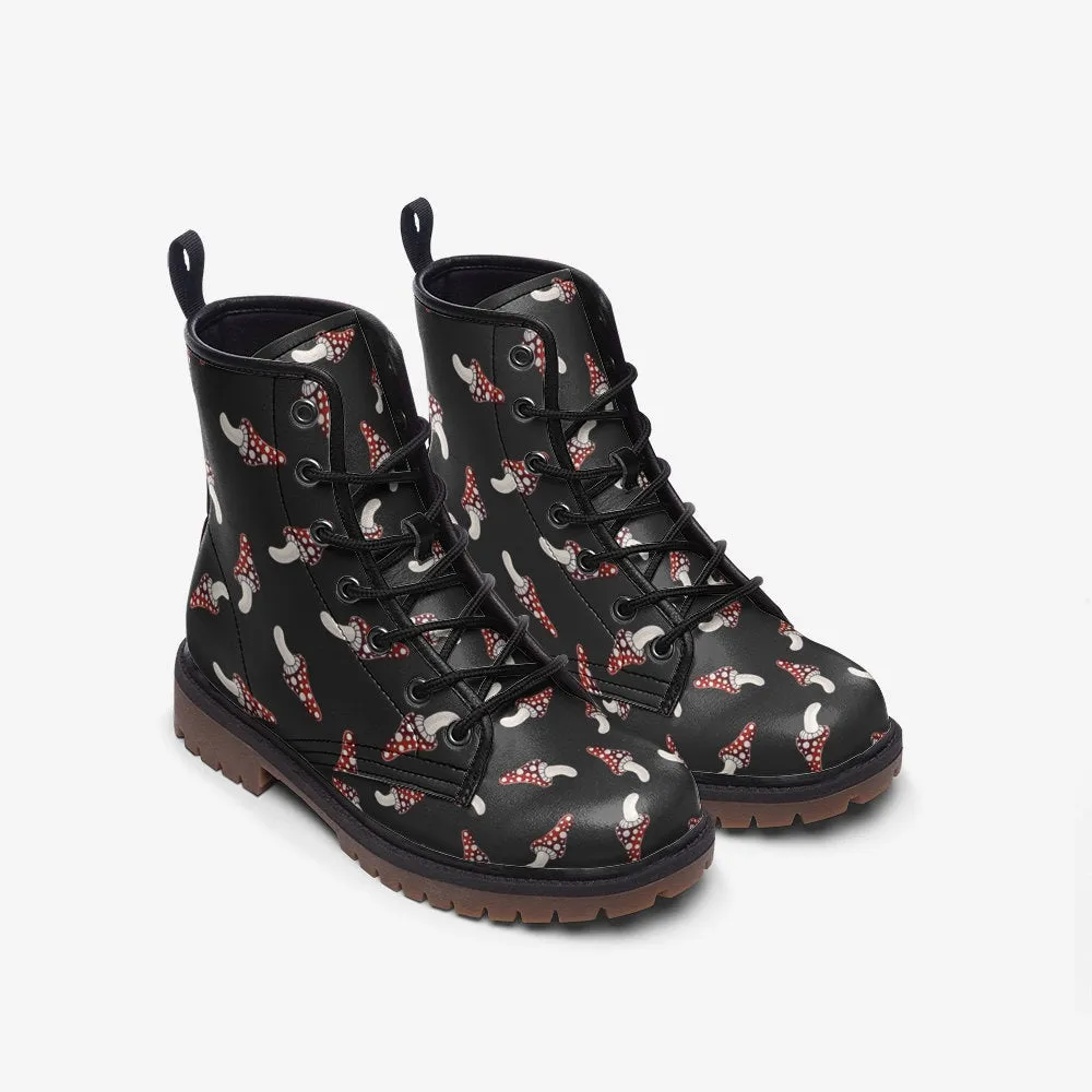 Unify Original - Mushroom Vegan Leather Boots