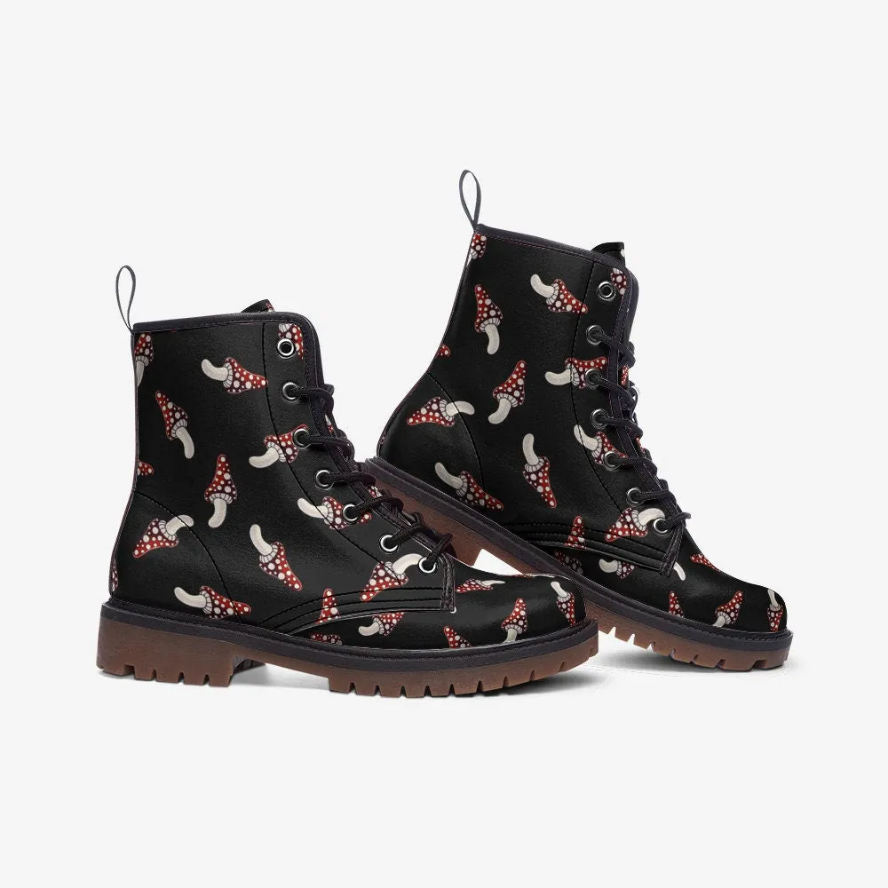 Unify Original - Mushroom Vegan Leather Boots