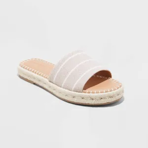 Universal Thread Women's Haddie Espadrille Slide Sandals 89885569