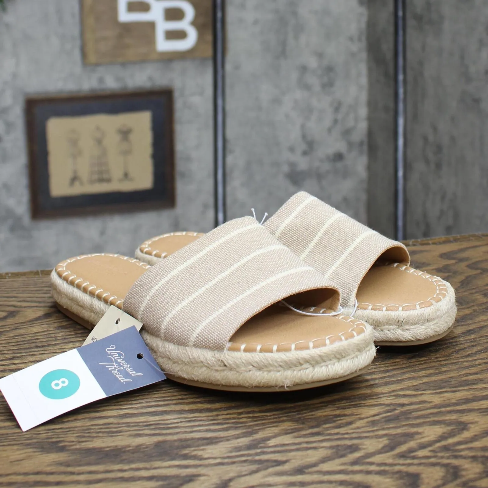 Universal Thread Women's Haddie Espadrille Slide Sandals 89885569