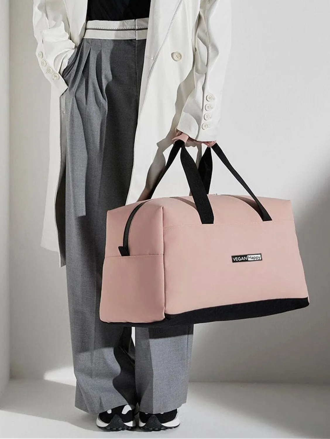 Vegan Matte PU Weekender | Multiple Colours