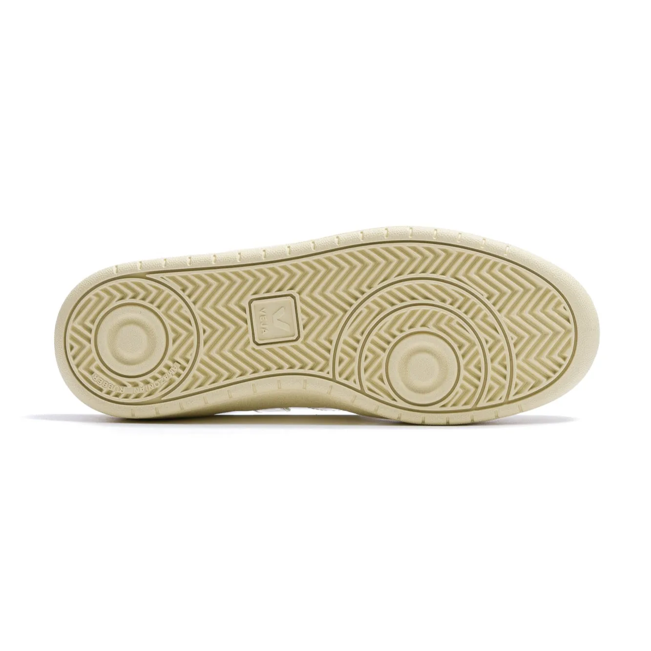 Veja V-10 Prime Leather Shoe - Pure Calcaire