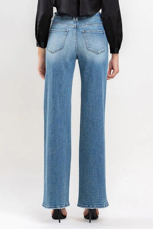 VERVET by Flying Monkey High Rise Wide Leg Jeans