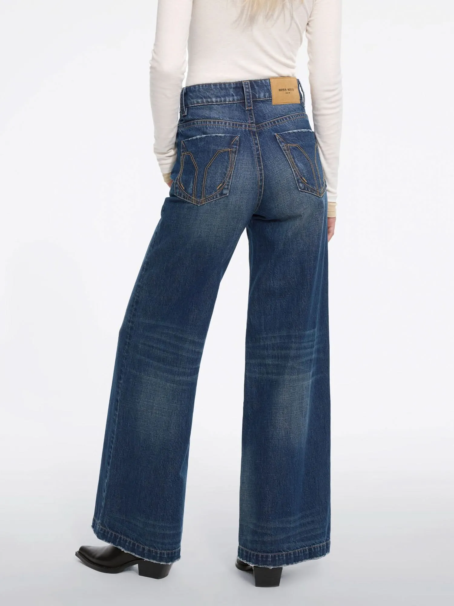 Vintage Flared Jeans-FLM