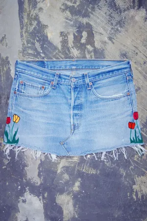 Vintage Levi's 501xx Denim Skirt (JYJ-070)