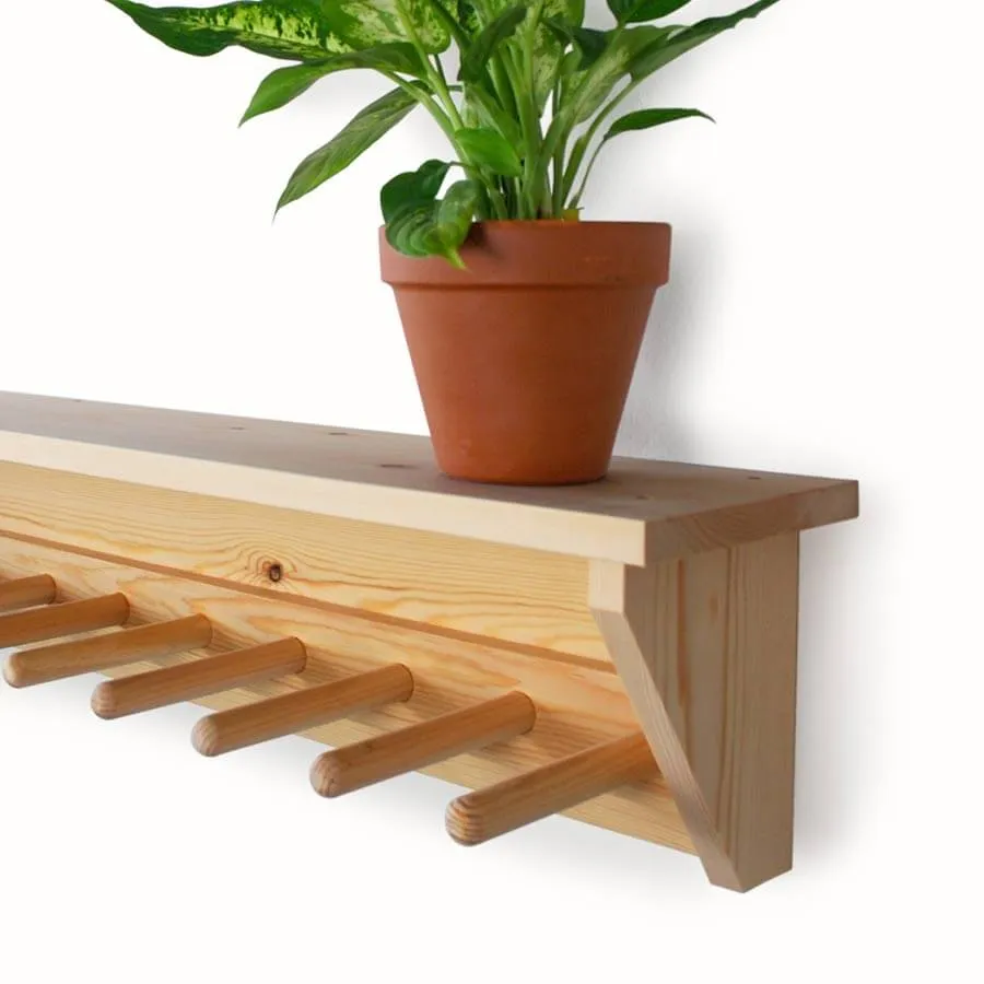 Wall Hanging Welly Rack (5 pair)