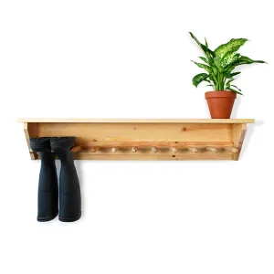 Wall Hanging Welly Rack (5 pair)