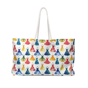 Watercolor Dress Couture II Weekender