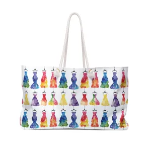 Watercolor Dress Couture Weekender