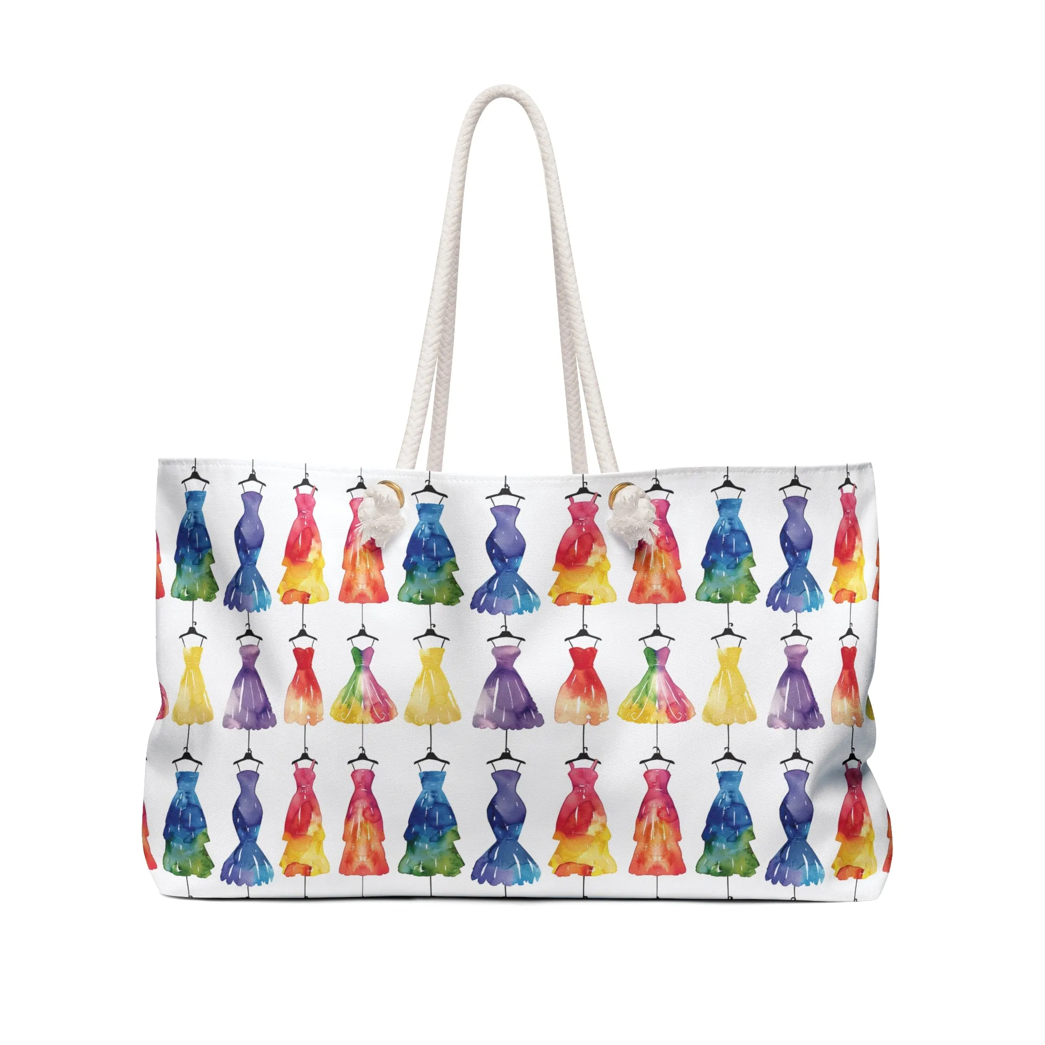 Watercolor Dress Couture Weekender