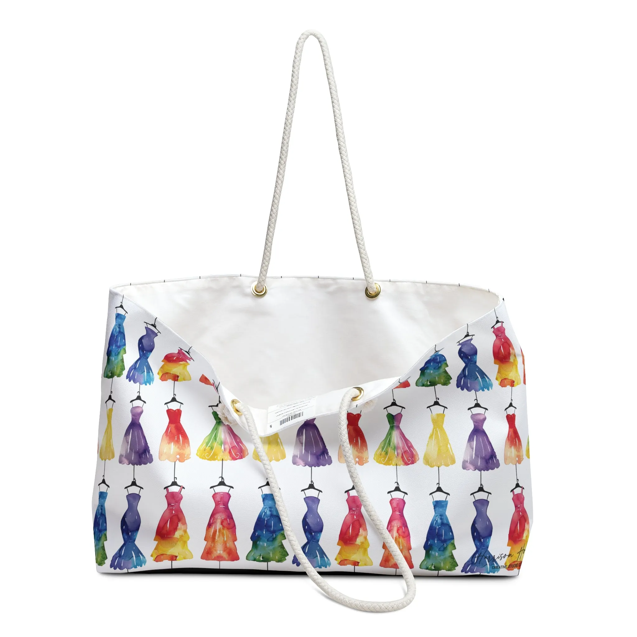 Watercolor Dress Couture Weekender