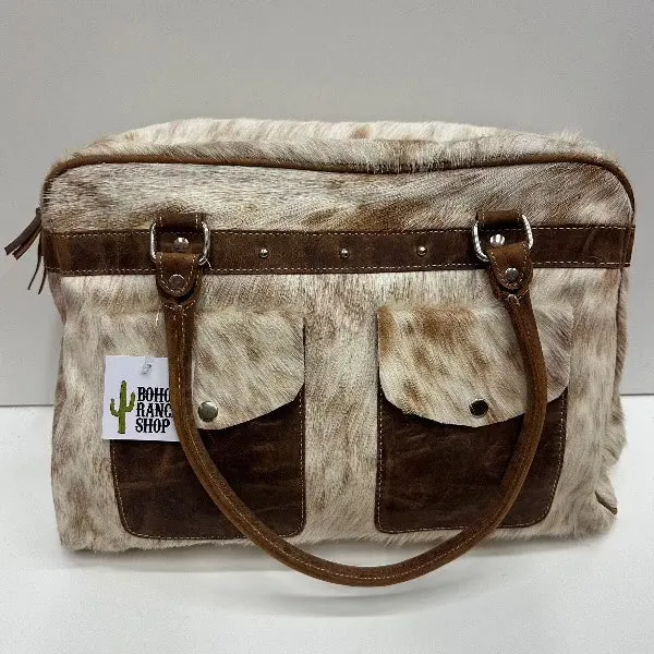 Weekender Cowhide Duffle