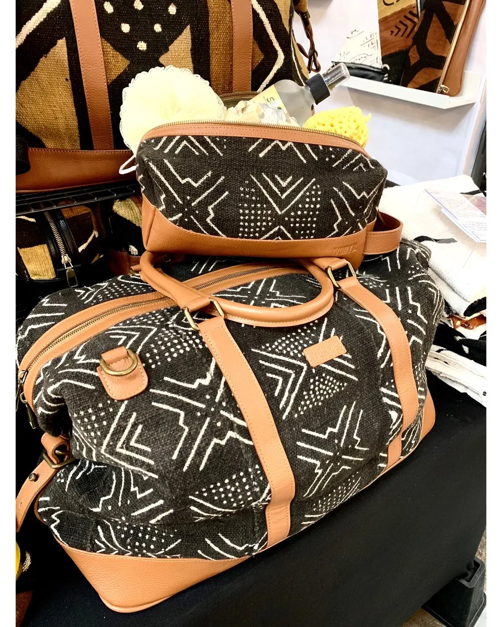 Weekender Kit Marron Square