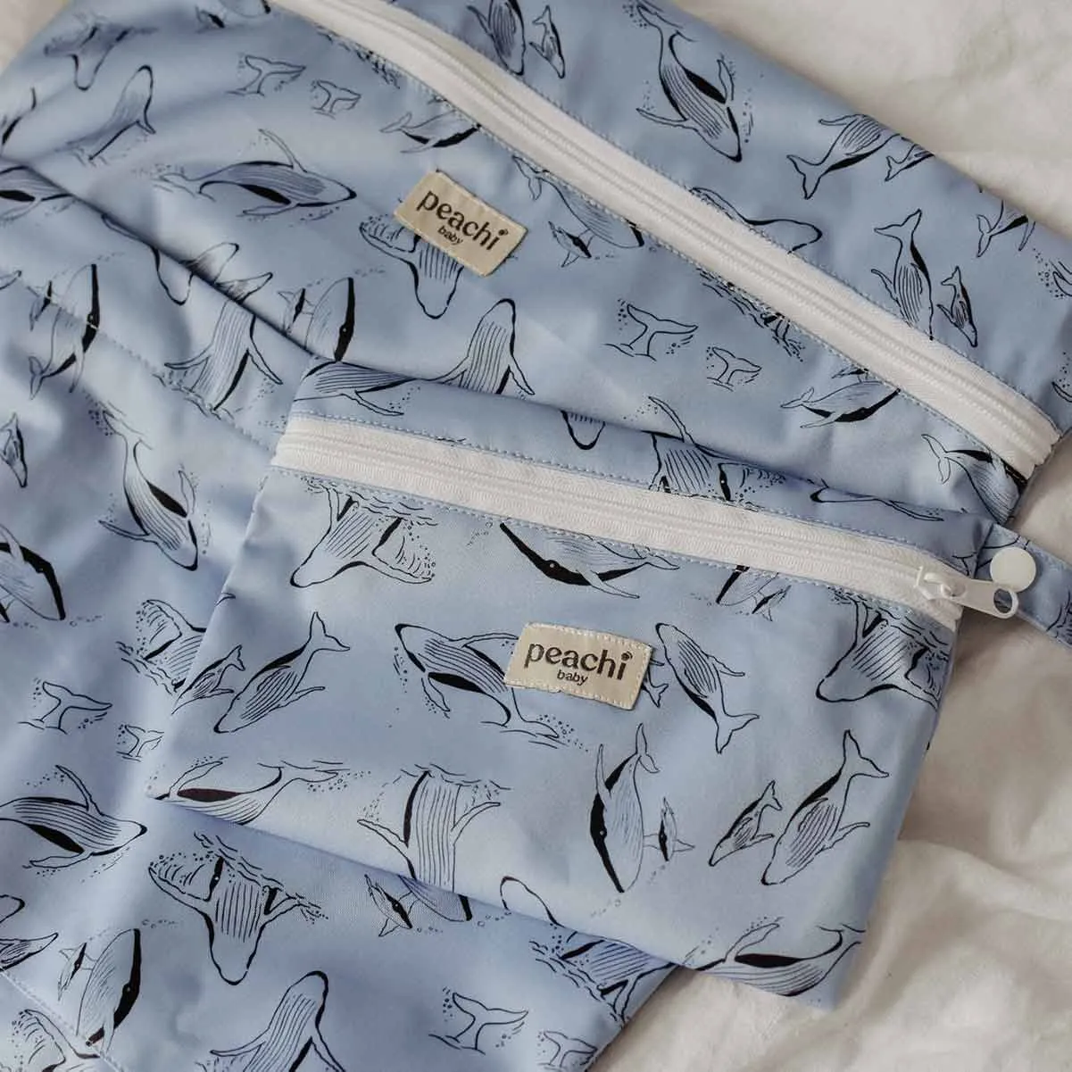 Whales Mini Wet Bag