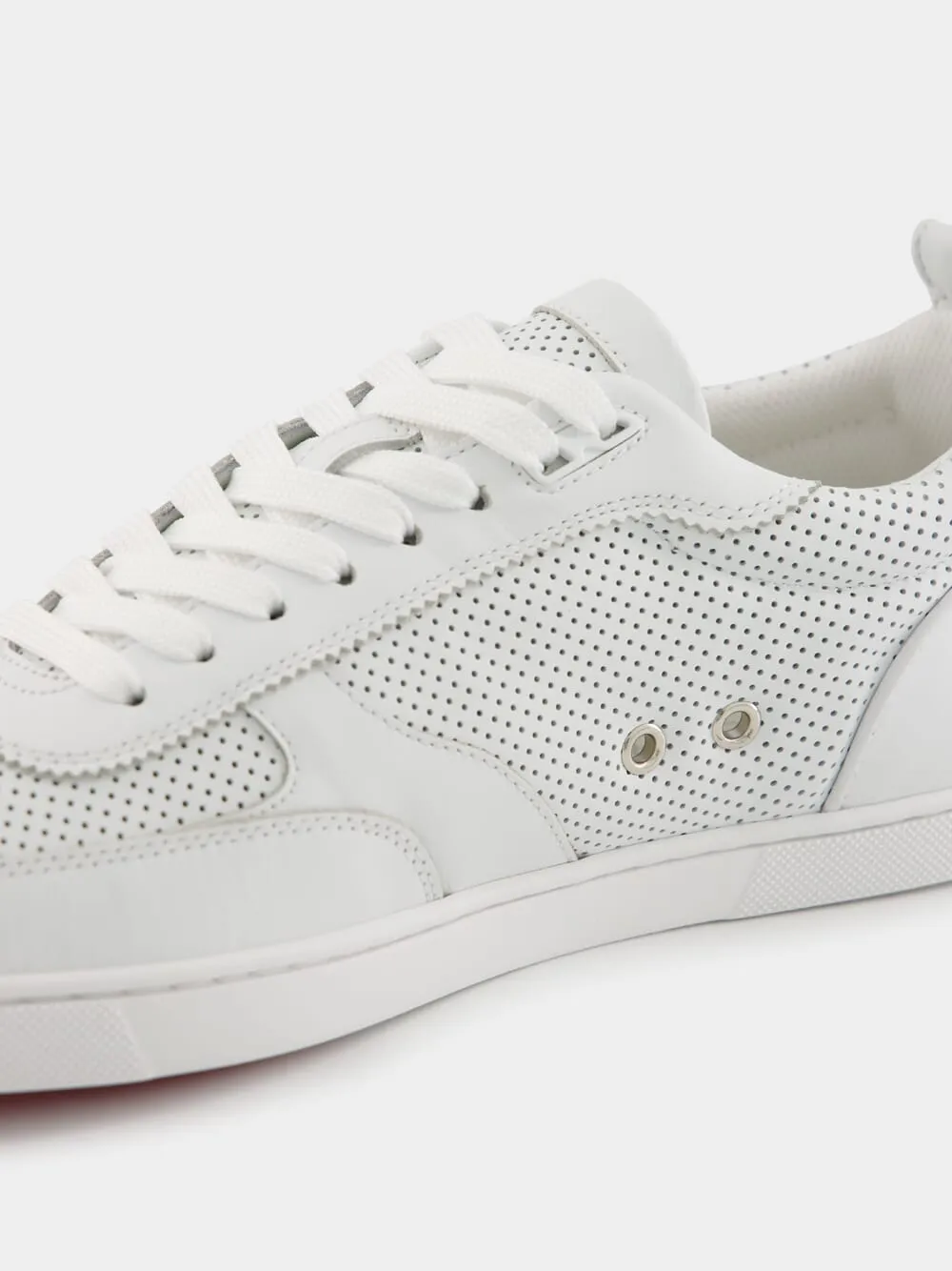 White Tutti Rui Calf Leather Sneakers