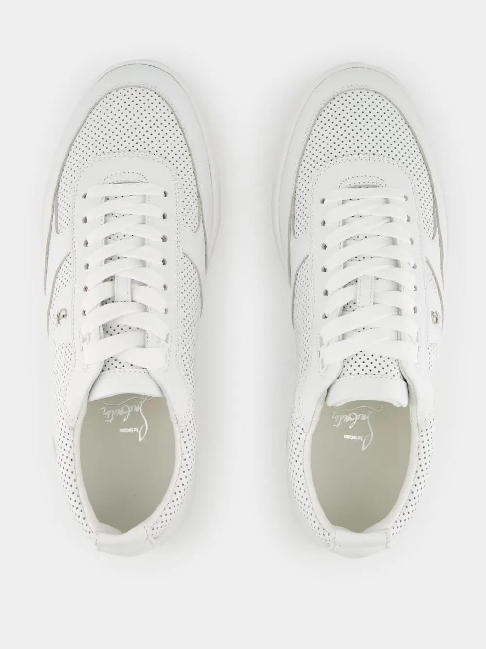 White Tutti Rui Calf Leather Sneakers