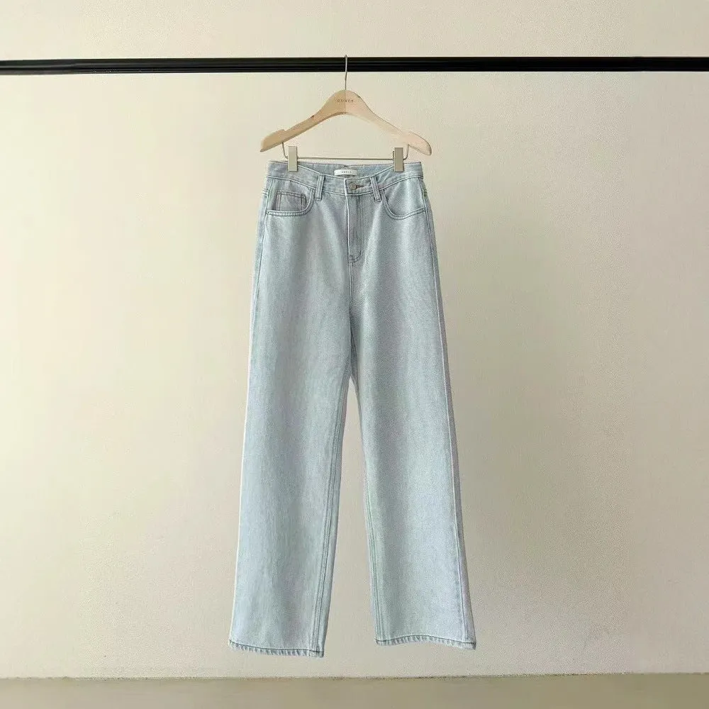 Wide leg jeans
