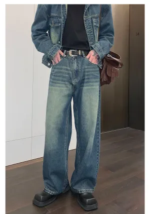 Wide-leg Retro Jeans