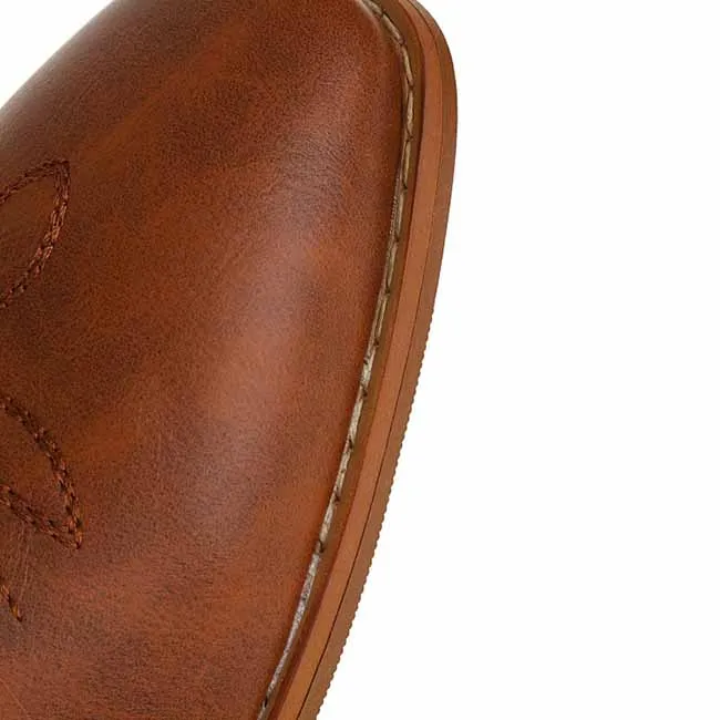 Women's Cowboy Boots Round Toe Western Riding Work Boots