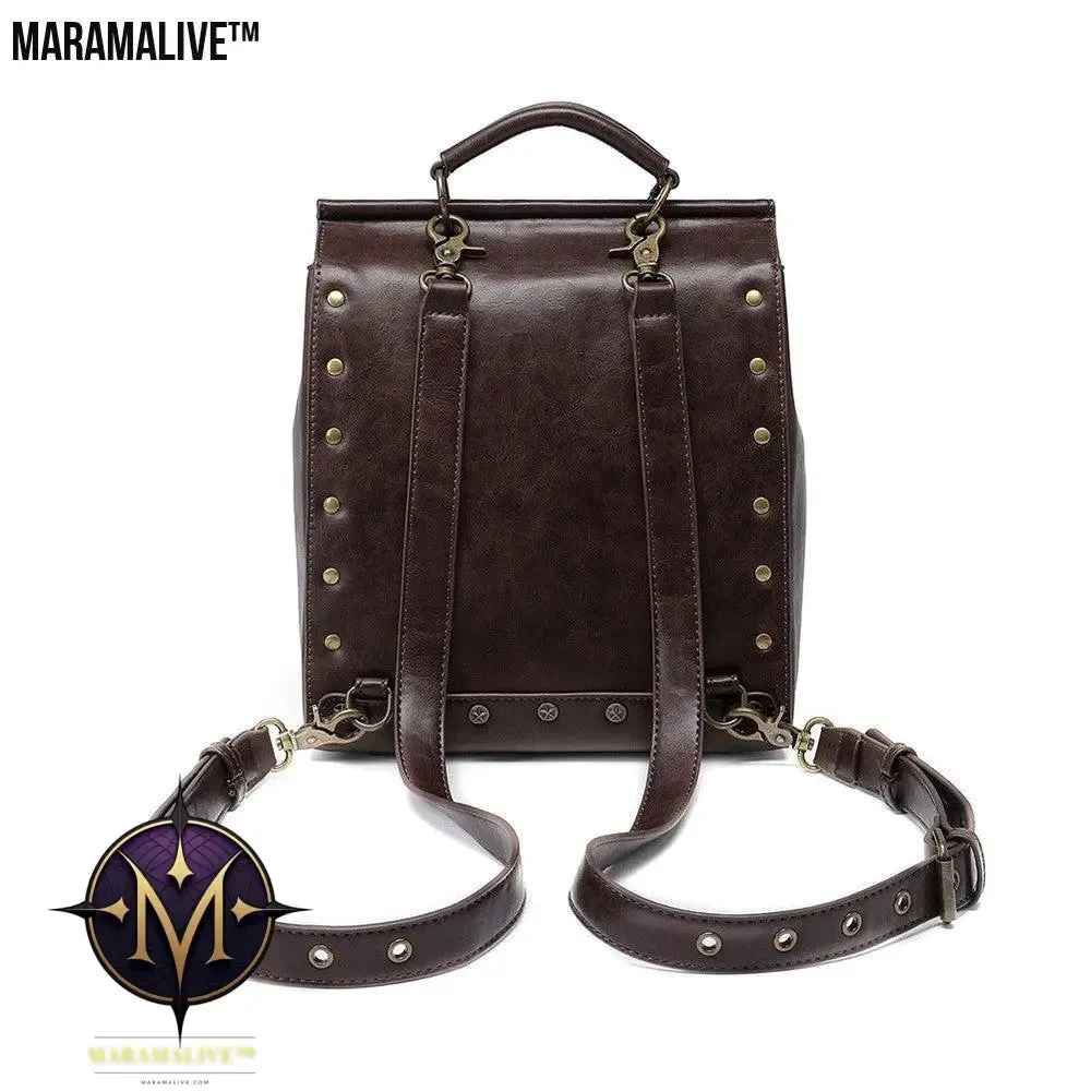 Women's Fashion Industrial Retro Backpack