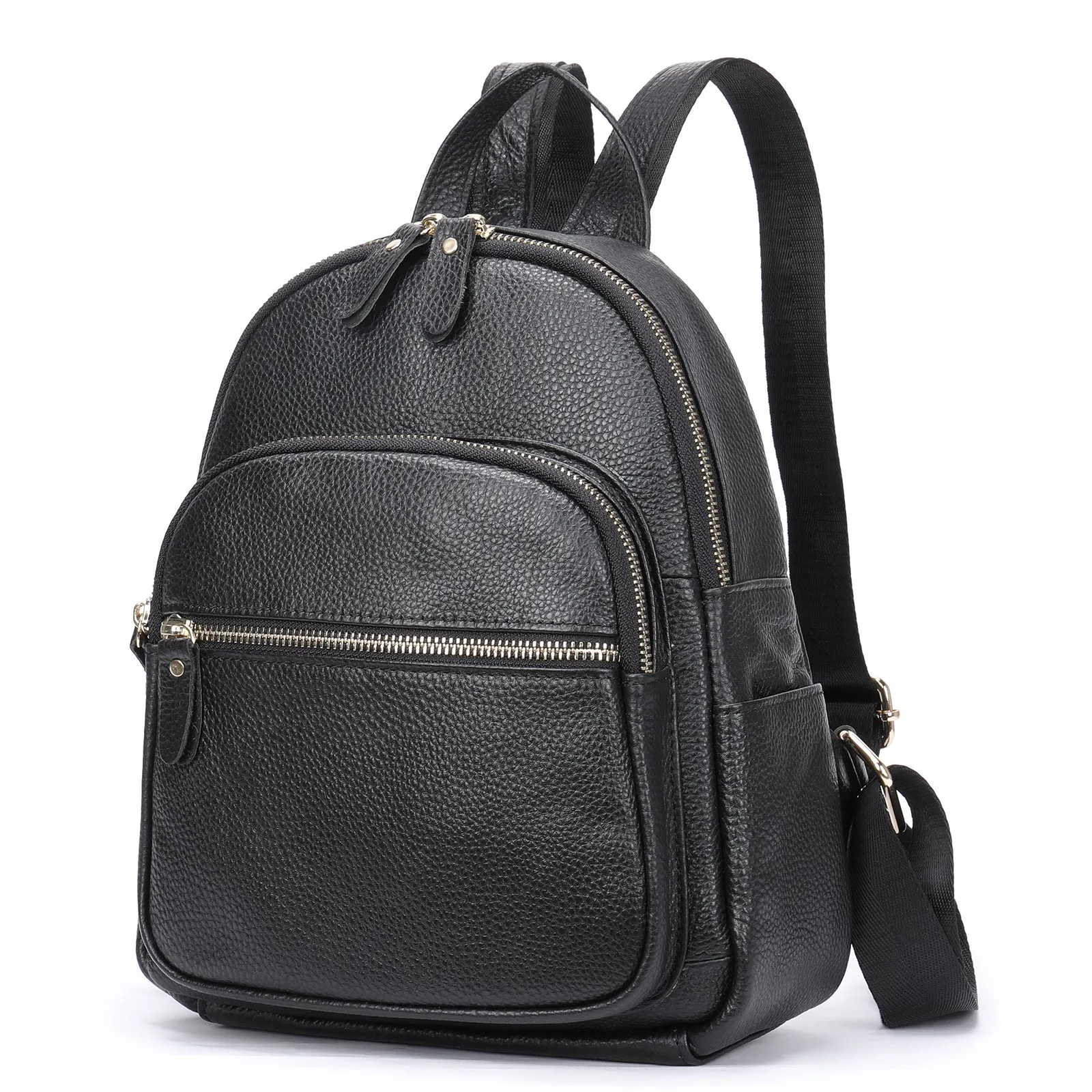 Women's Genuine Leather Fashion First Layer Cowhide Backpacks