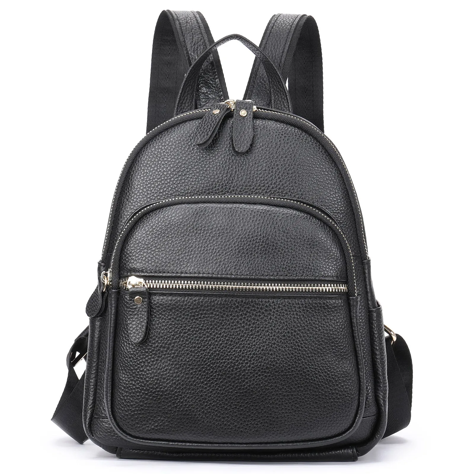 Women's Genuine Leather Fashion First Layer Cowhide Backpacks