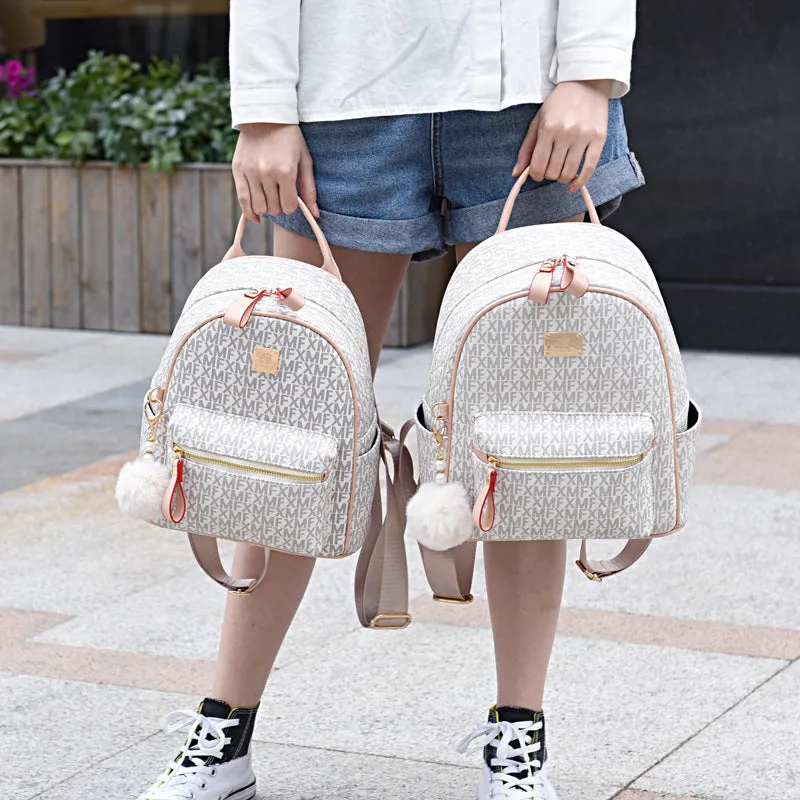 Women's Summer Fashion Korean Style Trendy Pouch Backpacks
