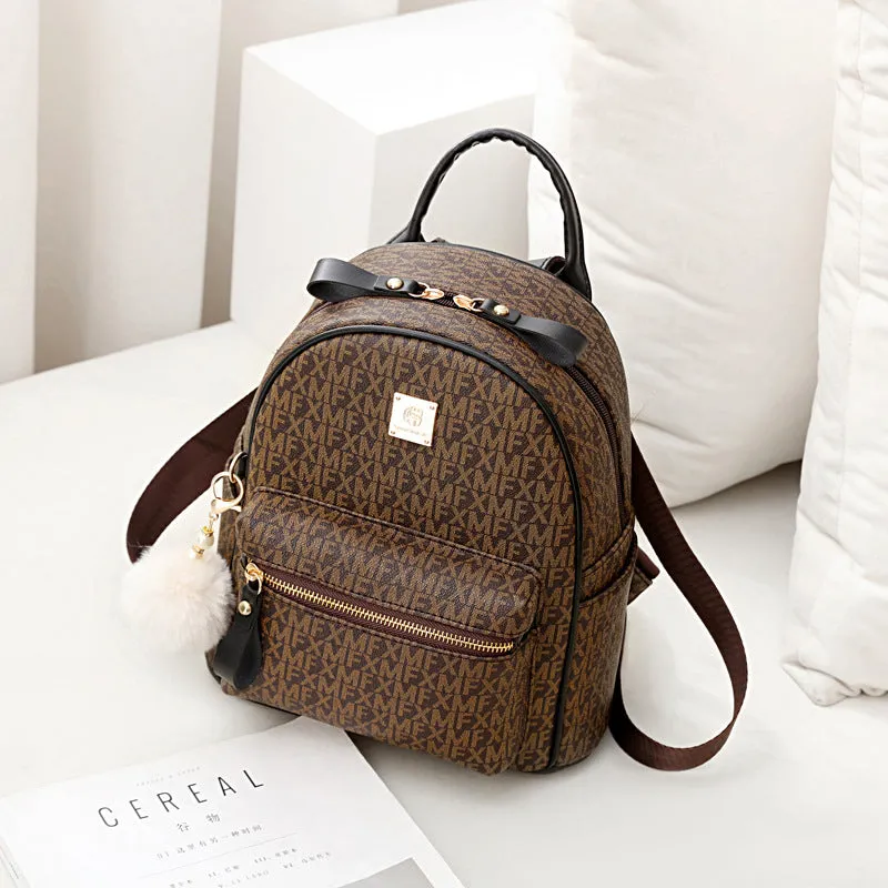 Women's Summer Fashion Korean Style Trendy Pouch Backpacks