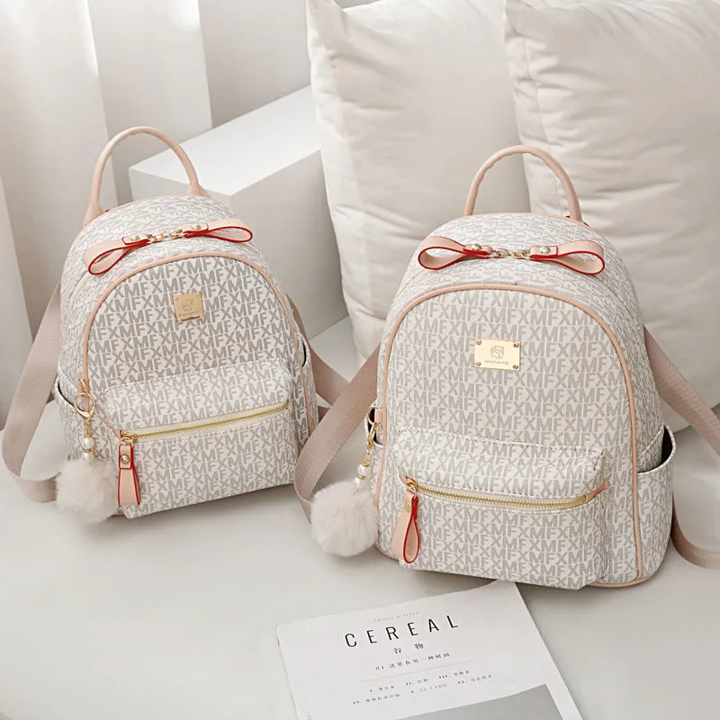 Women's Summer Fashion Korean Style Trendy Pouch Backpacks