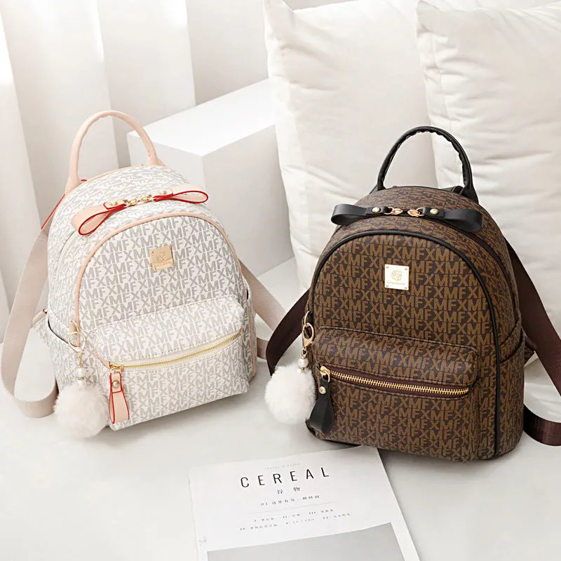 Women's Summer Fashion Korean Style Trendy Pouch Backpacks