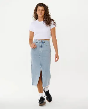 Women's The Search Denim Midi Skirt