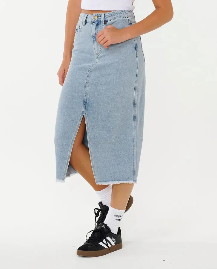 Women's The Search Denim Midi Skirt