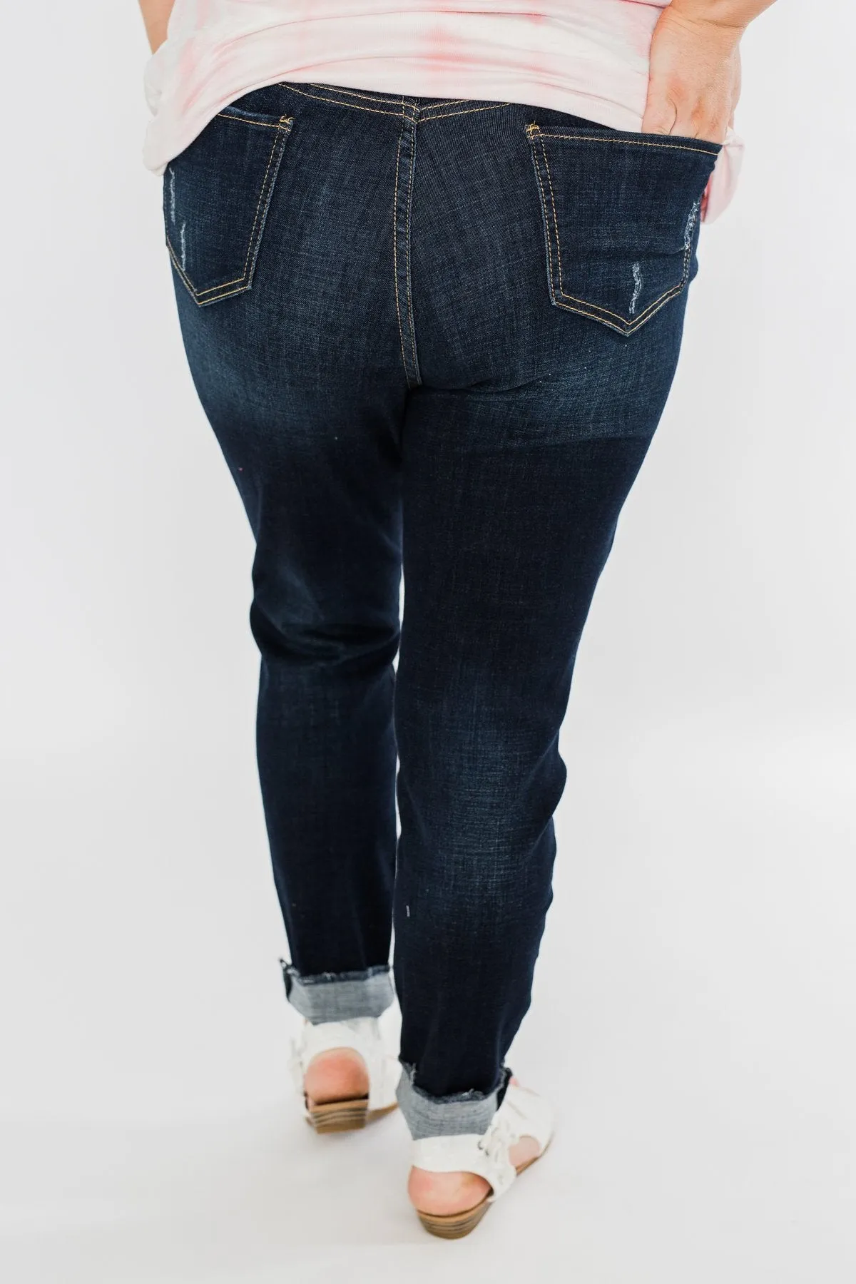 YMI Raw Hem Skinny Jeans- Cassandra Wash