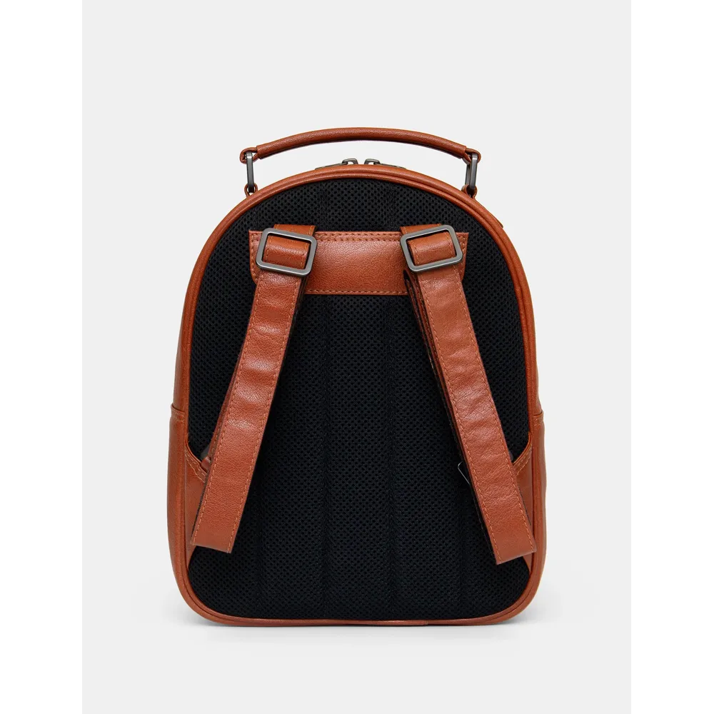 Yoshi Shakespeare Bookworm Brown Leather Backpack