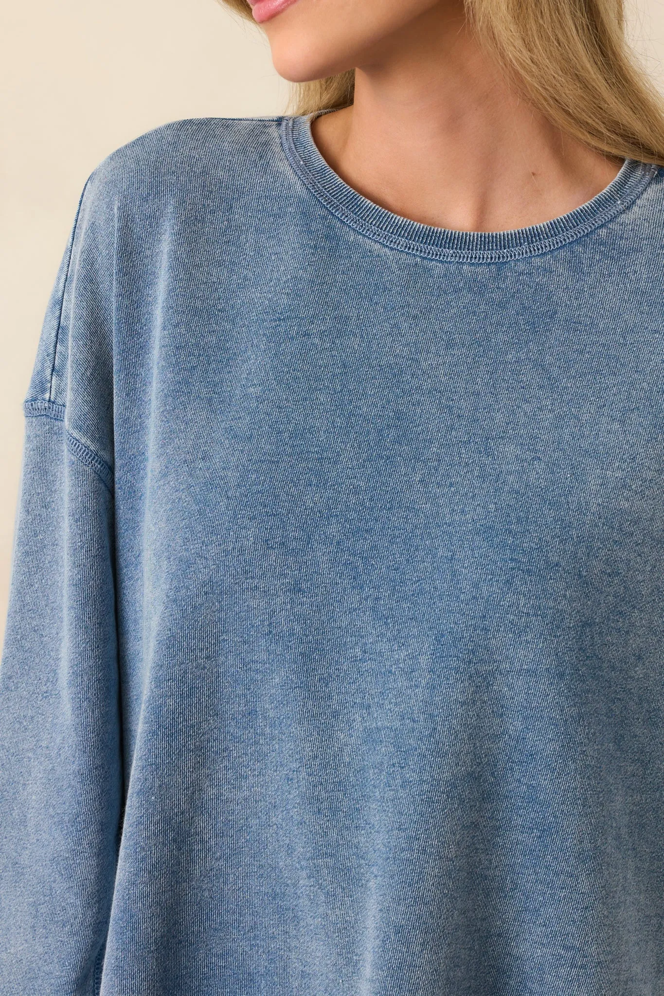 Z Supply Knit Denim Medium Indigo Modern Weekender