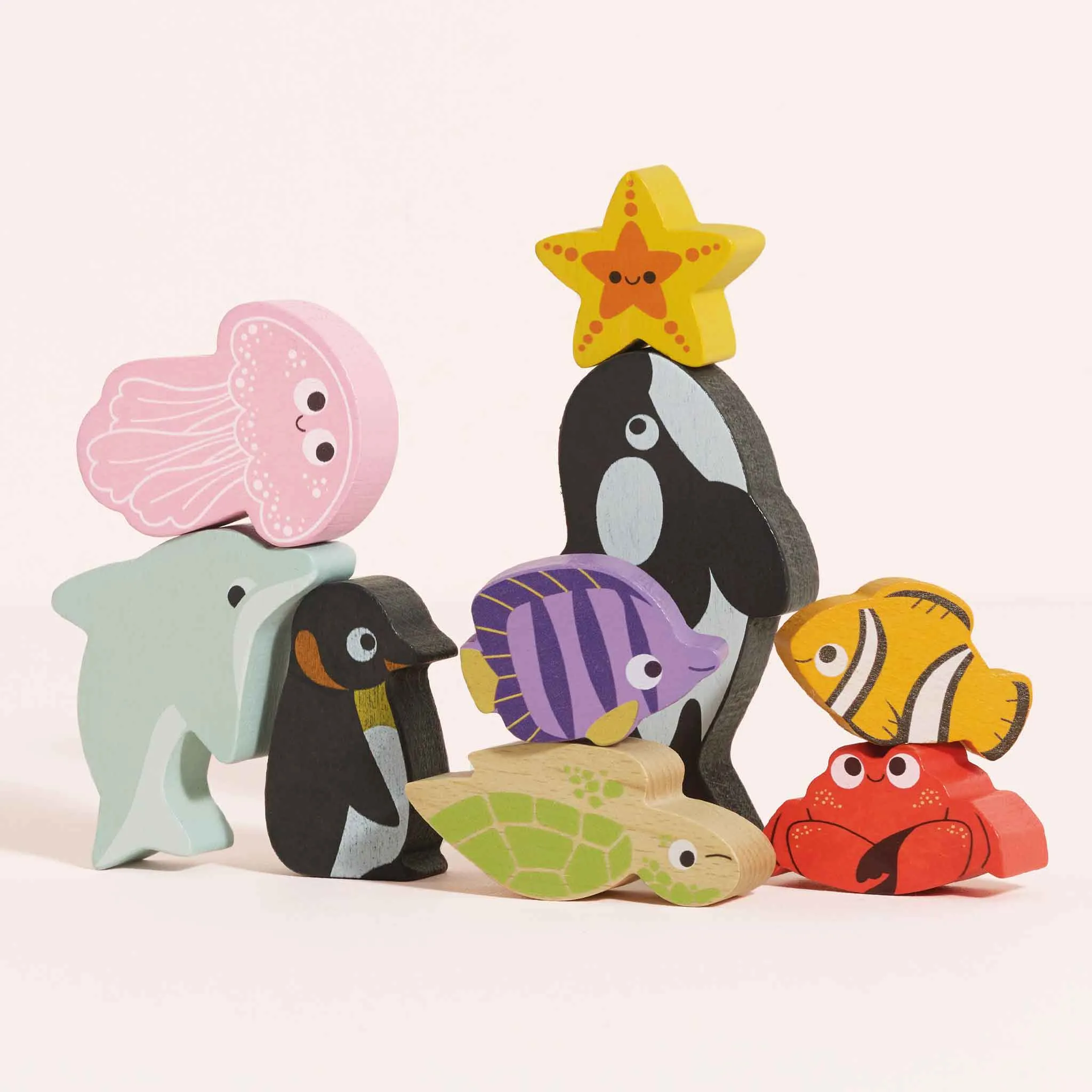 Zoo and Sea Life Wooden Animals